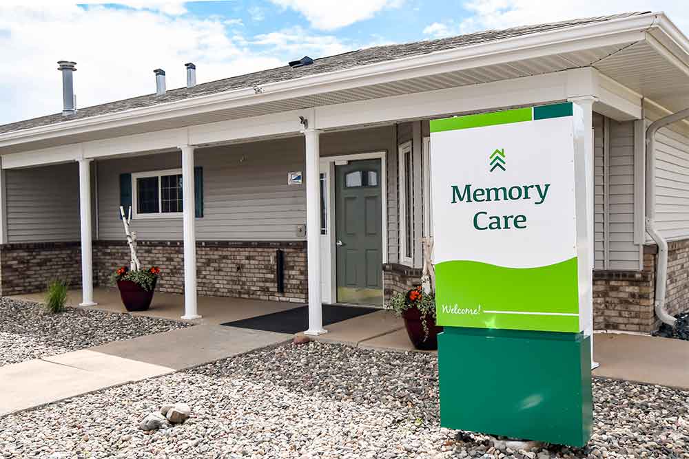 Hermantown MN memory care exterior