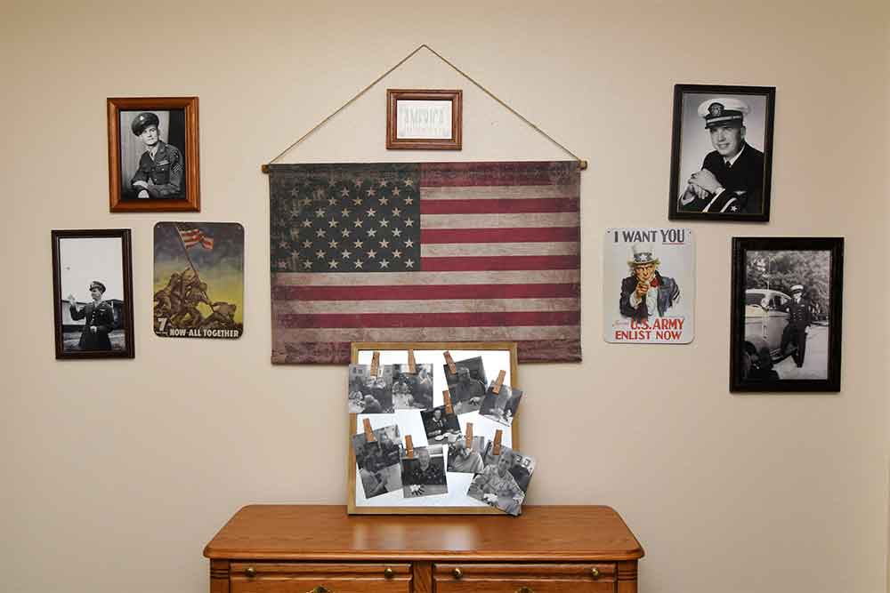 Hermantown MN veterans wall