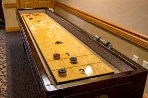 Bismarck ND Village - shuffle board