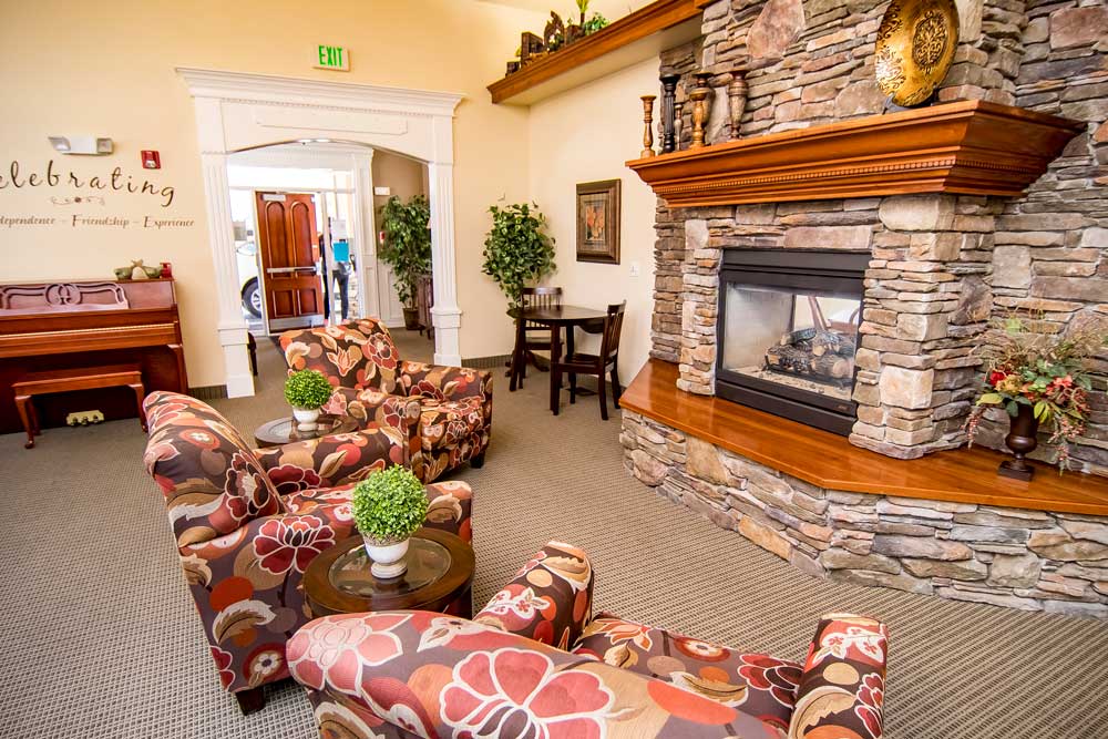 Eagle ID-Spring Creek - fireplace