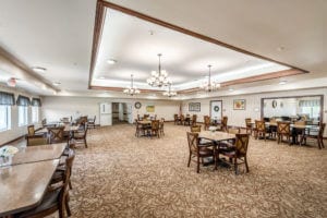 Mitchel SD - Assisted Living - dining area