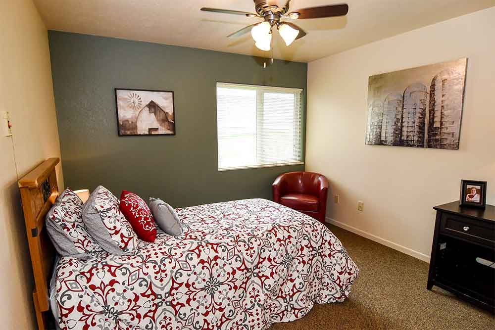Sioux Falls Memory Care SD bedroom