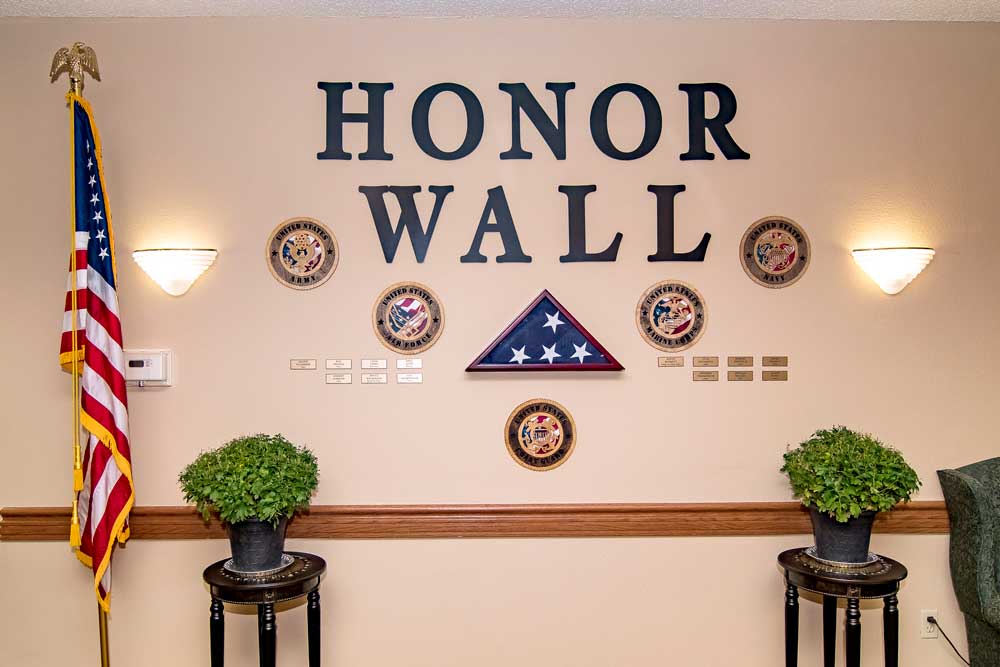 Spearfish SD - honor wall