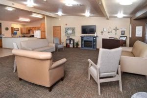 Minot Memory Care ND community room