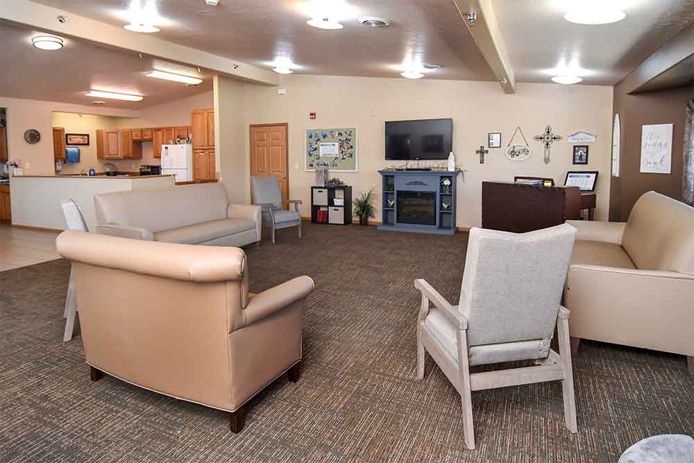 Minot Memory Care ND community room