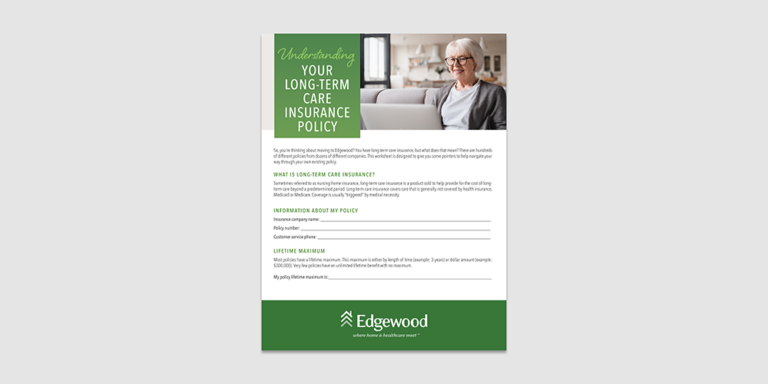 image preview of Understanding Your Long Term Care Insurance Policy