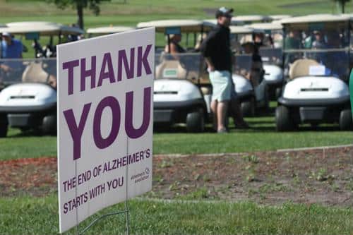 Thank you sign
