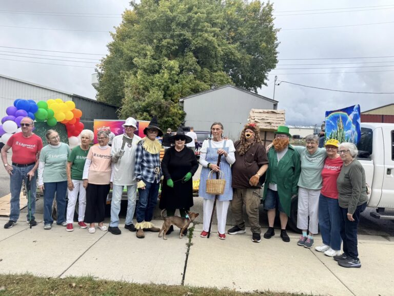 residents in wizard of oz themed costumes